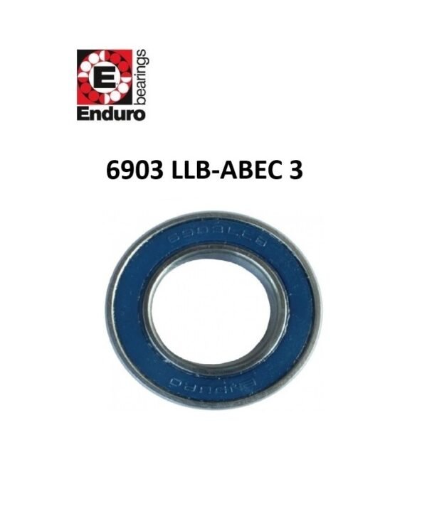 Rodaje Enduro Bearings Código: 6903 LLB-ABEC-3 (1 Und)