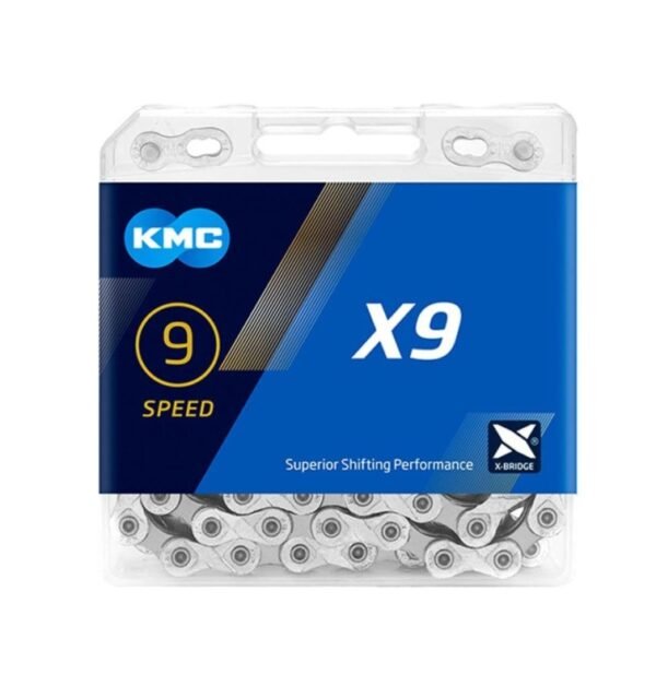 Cadena KMC X9 9v NP/GY 116L Original