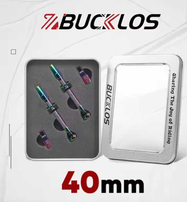 Válvulas Túbeles Bucklos Aluminio Tornazolado 40mm + Extractor ( 1 par)