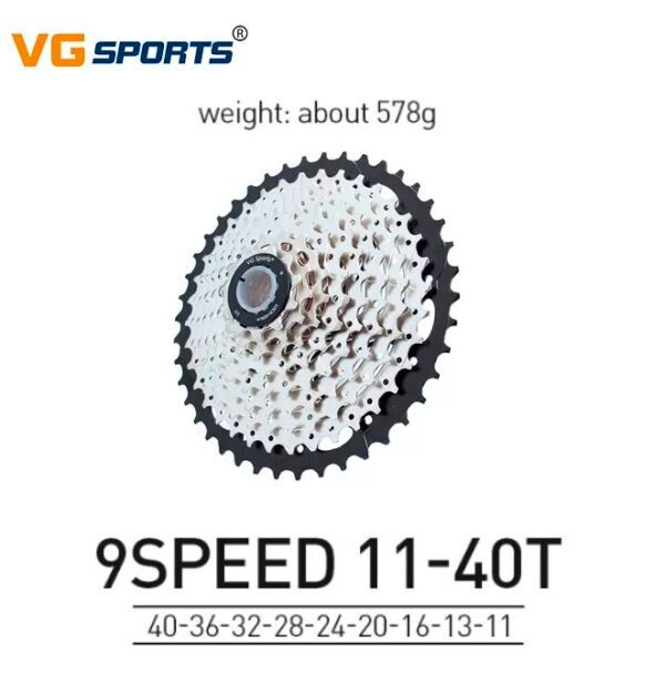 Piñon Casette VG SPORT 9v 11-40T HG