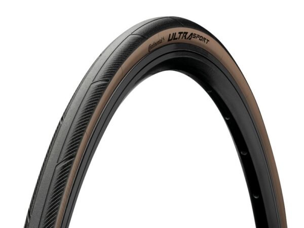 Cubierta Continental Ultra Sport 3 E-25 700x28c Black/Brown