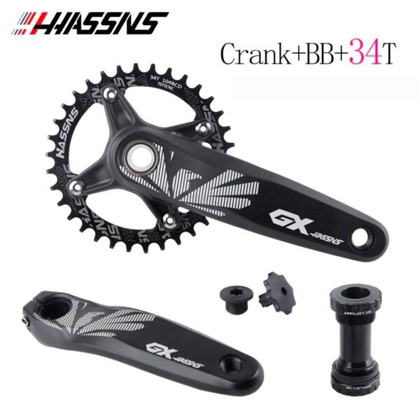 Biela Monoplato MTB Hassns 34T 170 mm a granel