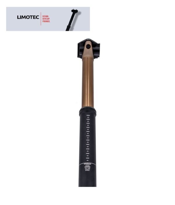 Dropper Limotec Alpha A1L 34.9x150mm Interna Vario Barra Gold ( sin mando) - Imagen 2