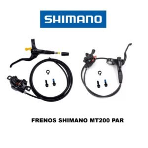Set Frenos Hidraulicos Shimano Altus MT200 (Par) a granel