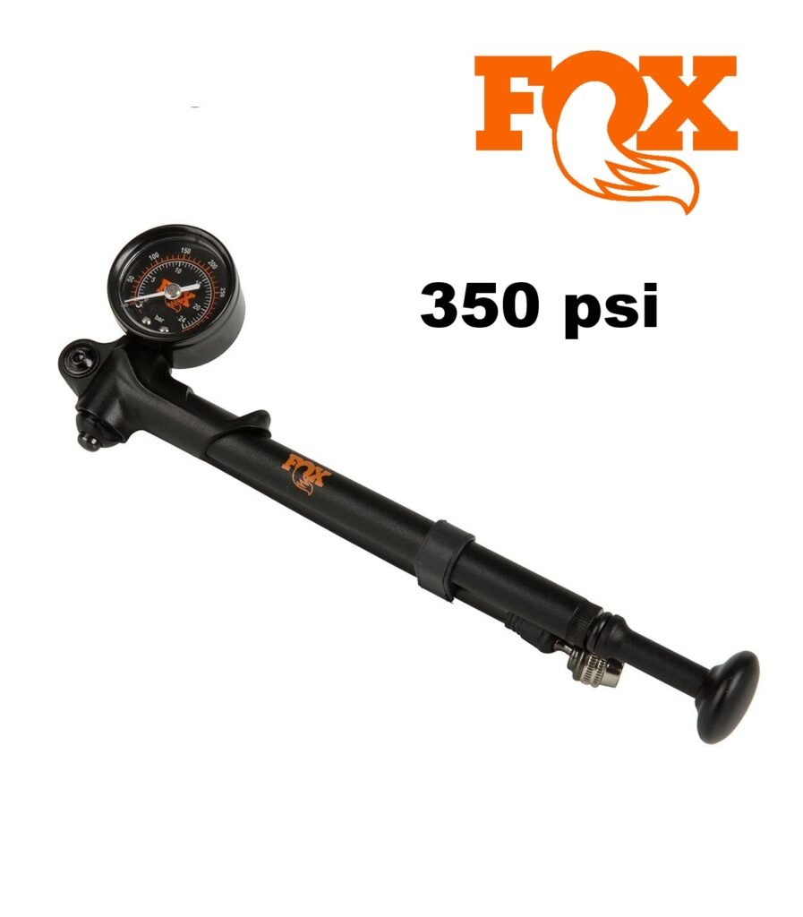 Pompe à Suspension Fox Racing Shox 2022 – 350 Psi, Tête Pivotante Longue