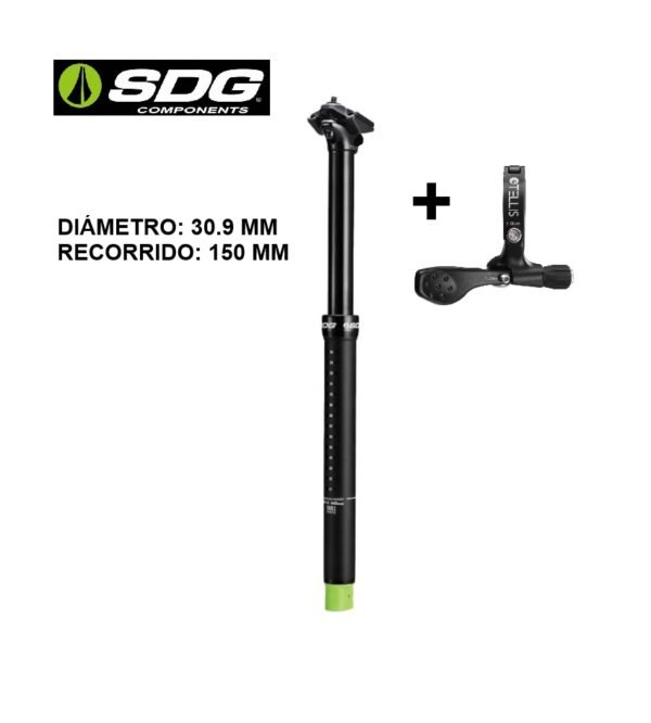 Dropper SDG Tellis V1 30.9mm Vario Recorrido 150mm + Palanca