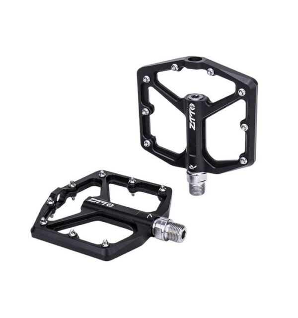 Pedal ZTTO Aluminio Rodaje Negro Par - Imagen 2
