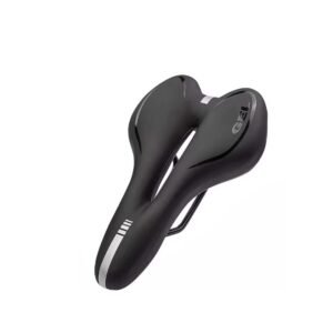 Asiento de Gel MTB Negro Antiprostatico