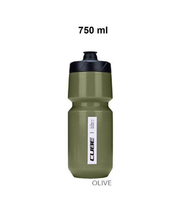 Botella Cube Flow 750 ml Olivo