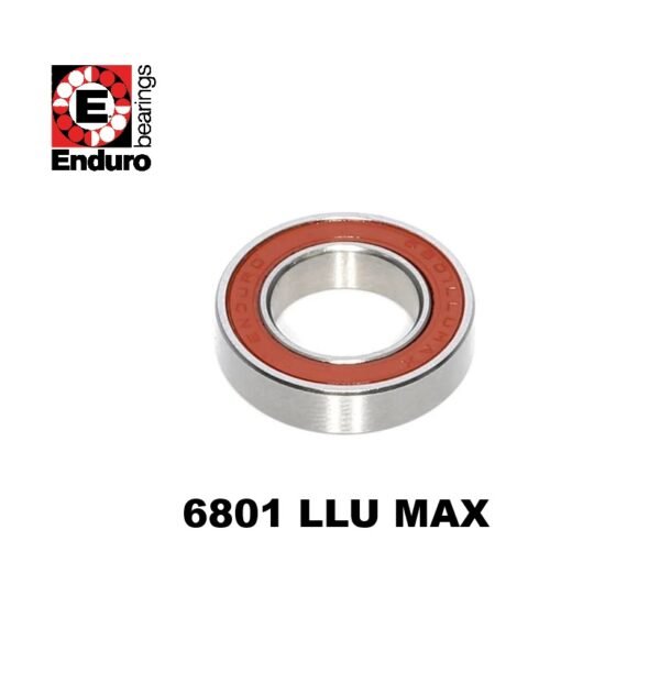 Rodaje Enduro Bearings Código: 6801 LLU MAX Radial Suspension Pivotes (1 Und)
