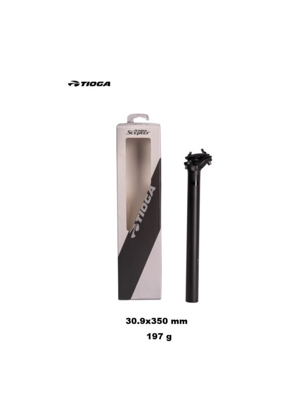 Tija de Sillín Tioga Scepter Carbono 30.9x350mm Black UD Original