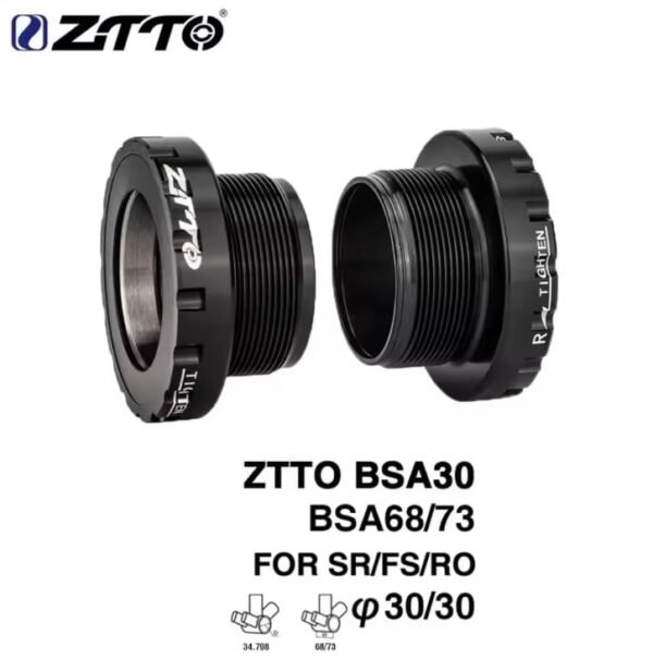 Botom Bracket ZTTO BSA30 eje 30mm  68/73mm
