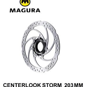Disco Magura Centerlook Storm 203 mm con Ajuste para Eje Pasante (Espesor 2mm)