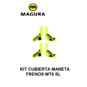 Kit de cubierta Magura para Manetas MT8 SL Neon (4 unid)