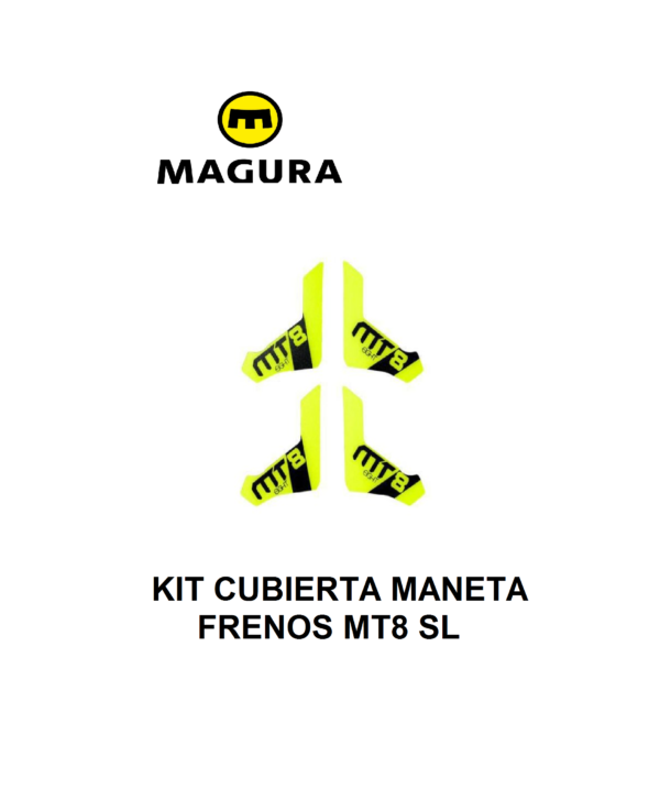 Kit de cubierta Magura para Manetas MT8 SL Neon (4 unid)