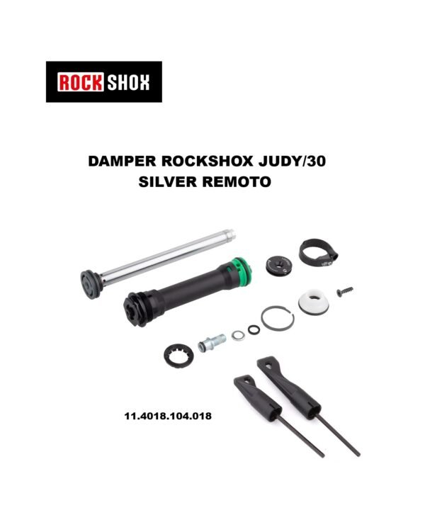 Damper RockShox Fork Assembly Judy/30 Silver Turnkey Remote (11.4018.104.018)