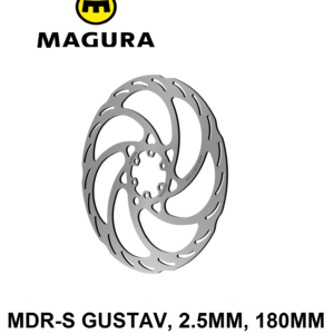 Disco Magura MDR-S Gustav 180 mm 6 Pernos (Espesor 2.5mm)