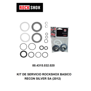 Kit de Retenes RockShox Basico para RECON SILVER SOLO AIR  (2012) – 00.4315.032.020
