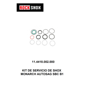 Kit de Retenes Rockshox Shox Monarch Autosag Specialized SBC B1 (2014+) - 11.4418.002.000