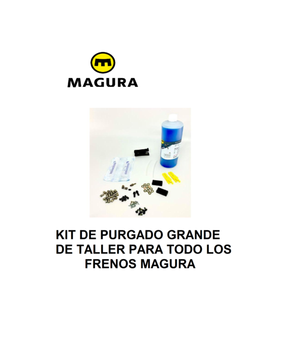 Kit de Purgado Grande de Taller para todo los Modelos de Frenos Magura (1 set)