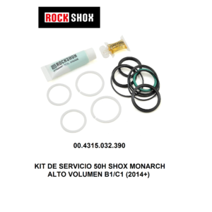 Kit de Retenes Rockshox Básico para Shox 50H Monarch Alto Volumen B1/C1 B1 (2014+) – 00.4315.032.390