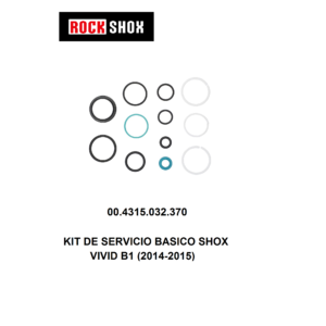 Kit de Retenes Rockshox Básico para Shox 50H VIVID B1 (2014-2015) – 00.4315.032.370