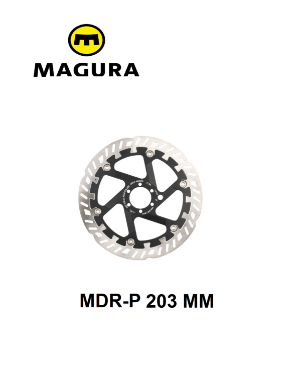 Disco Magura MDR-P 203 mm 6 pernos (Espesor 2mm)
