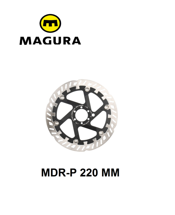 Disco Magura MDR-P 220 mm 6 pernos (Espesor 2mm)