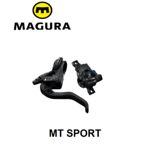 Set de Frenos Magura MT SPORT, palanca de 2 dedos Carbotecture, 2 pistones (1 Par)