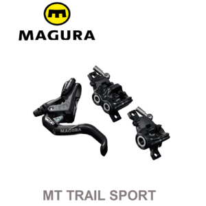 Set de Frenos Magura MT TRAIL SPORT, palanca de 1 dedo HC-Aluminio, 4 piston. adelante y 2 piston. atras (1 set)