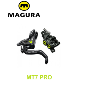 Set de Freno Magura MT7 PRO, palanca de 1 dedo HC-Aluminio, 4 pistones (1 Set)
