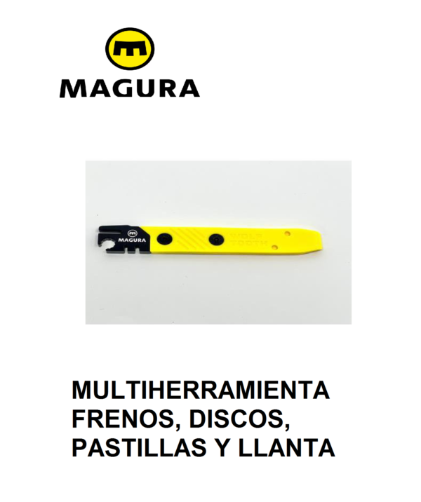 Multiherramienta Magura para Frenos, Discos, Pastillas y Palanca de Neumatico