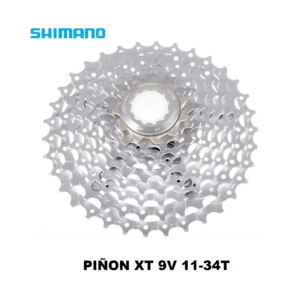 Piñon Shimano Deore XT 9V CS-M770 11-34T en Caja