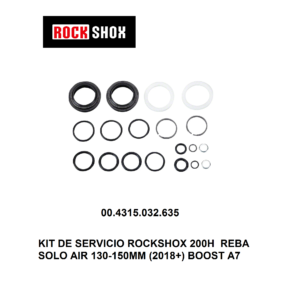 Kit de Retenes RockShox 200H para REBA SOLO AIR 130-150MM (2018+) BOOST A7 – 00.4315.032.635