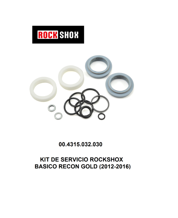 Kit de Retenes RockShox Basico para RECON GOLD (2012-2016) – 00.4315.032.030