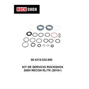 Kit de Retenes RockShox 200H para RECON RL/TK SA A1 (2018+) – 00.4315.032.650