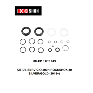 Kit de Retenes RockShox 200H para Suspension 30 SILVER/GOLD A1 (2018+) – 00.4315.032.649