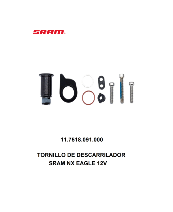 Tornillo de Descarrilador Sram Eagle NX (11.7518.091.000)
