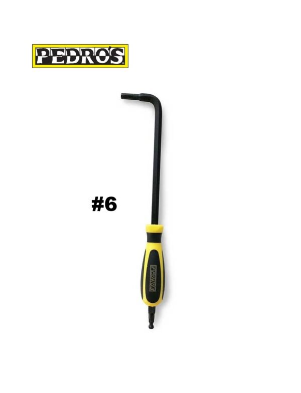 Llave Allen Profesional PEDRO´S número #6 con Mango