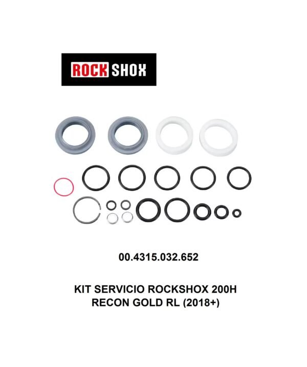 Kit de Retenes RockShox 200H para RECON GOLD RL SA A4 (2018+) – 00.4315.032.652
