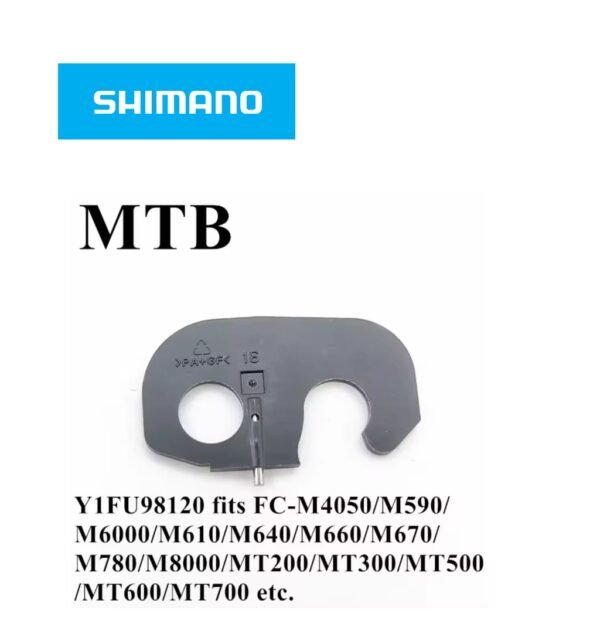 Placa de Bloqueo de Biela Shimano Hollowtech II Modelo MTB M8000/M7000/MT600/MT500/Otros (Código: Y1FU98120)