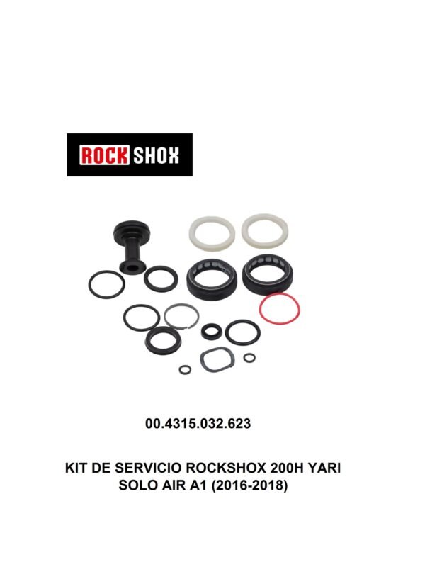 Kit de Retenes RockShox 200H para YARI SOLO AIR A1 (2016-2018) – 00.4315.032.623