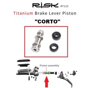 Piston Hidráulico para Palanca Sram GUIDE R-RE-RSC/ Code R/ Level T-TL Titanio "CORTO" ( 1 und)
