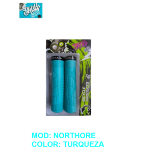 Grips Skull Goma Mod. Northore Turqueza