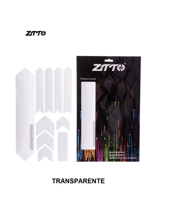 Protector de Cuadro ZTTO DH-MTB-ENDURO Transparente