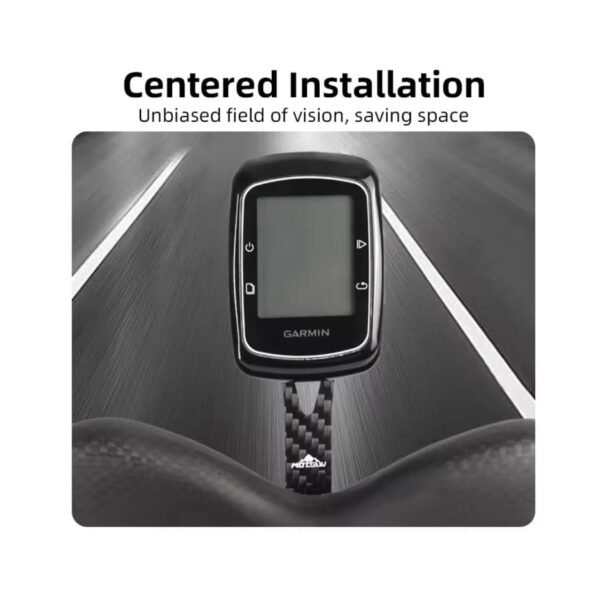 Soporte de Garmin MOTSUV Montaje de Timón Integrado de Ruta o MTB (Negro) - Imagen 4