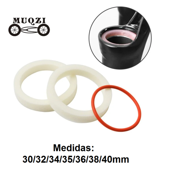 Esponja para Horquillas de barra de 30/32/34/35/36/38/40mm ( 2 UND)