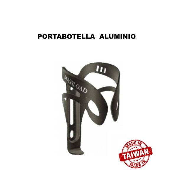 Portabotella Massload Aluminio Mod.CL-053L Negro Taiwán
