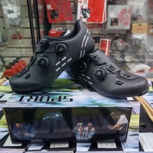 Zapatillas RUTA Fibra de carbono Sport Cierre Tipo Boa Black 38-39-40-42-44