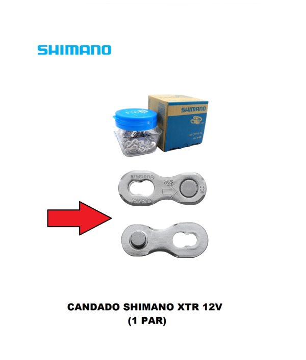 Candado de Cadena Shimano SM-CN910 XTR 12v (1 par)